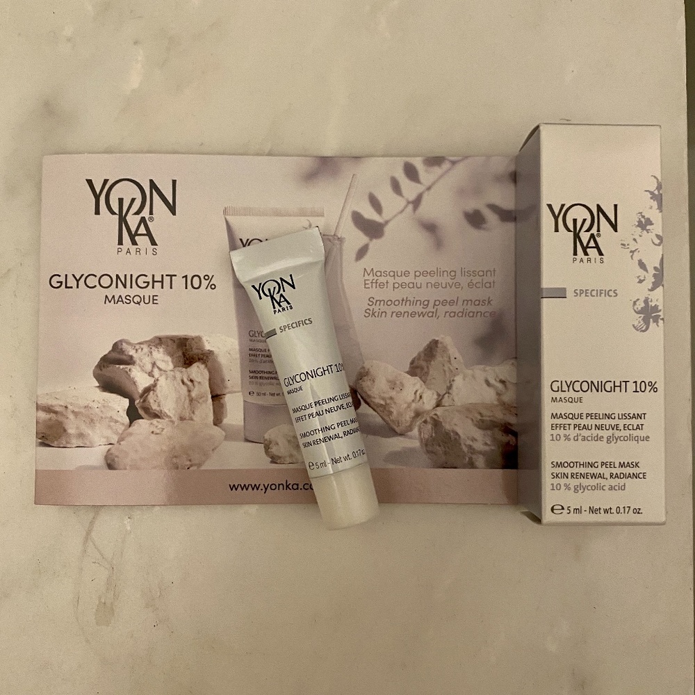 Yonka Paris Glyconight 10% Mask - 0.17 fl oz / 5 ml